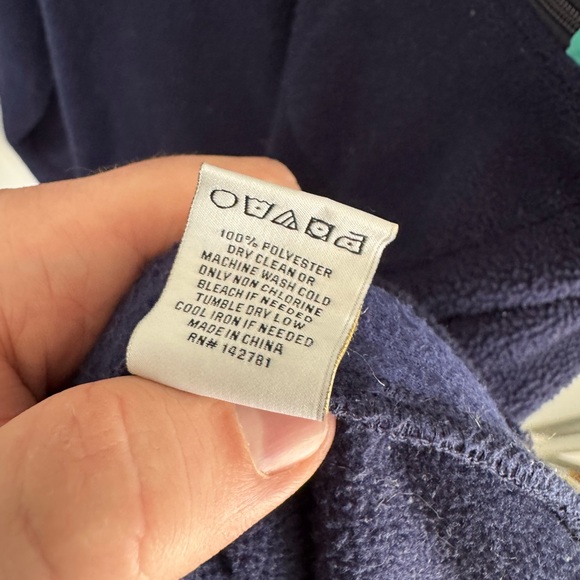 Aime Leon Dore Navy Fleece Quarter Zip - Picture 6 of 8